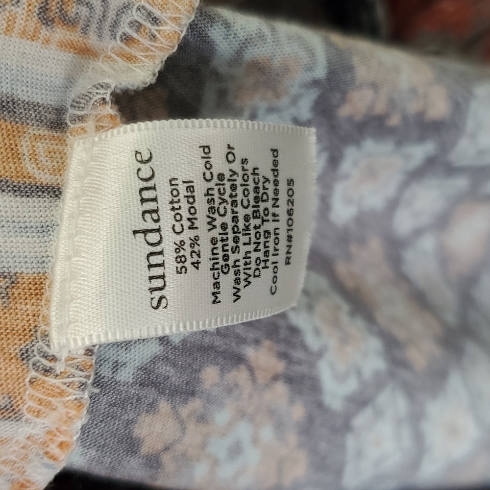 Sundance Patchwork Multi-Patterned Mock Turtlenec… - image 5